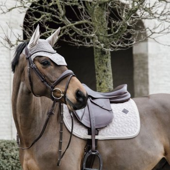 Kentucky Horsewear Schabracke BASIC VELVET COB beige