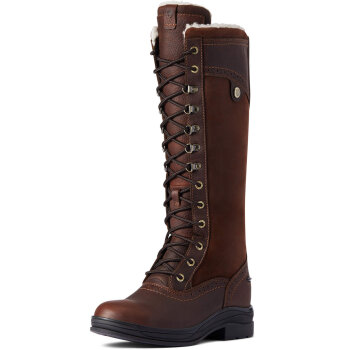 Ariat Damen Stiefel Wythburn Tall H²O, dark brown
