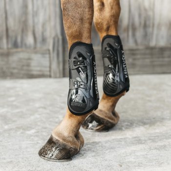 Kentucky Horsewear Gamaschen BAMBOO ELASTIK, schwarz