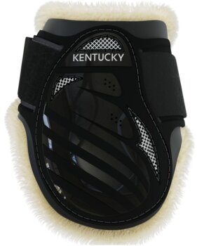 Kentucky Horsewear vegane Lammfellstreichkappe YOUNG HORSE, schwarz M