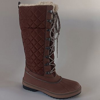 HV Polo Damen Winter Stiefel GLASLYNN LONG copper brown