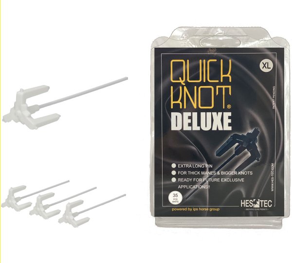 Hes-Tec Einflechthilfe QUICK KNOT DELUXE® XL white