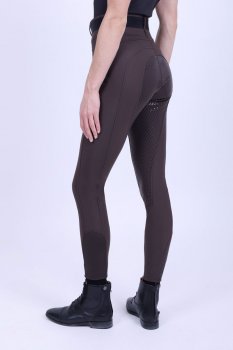 HV Polo Damen Reitleggings HVP CLARISSA Full Grip mocca