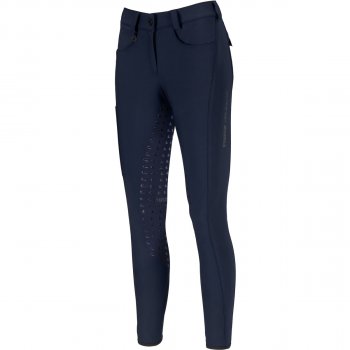 Pikeur Damen Reithose ROMY SD Grip, Ganzbesatz, nightblue