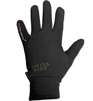 Swiss Ride Reithandschuhe POLARTEC - black