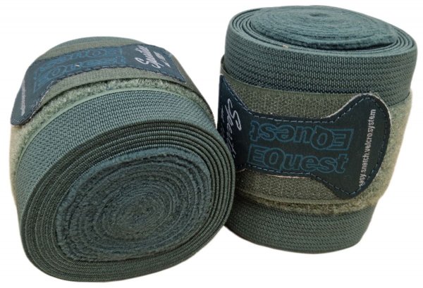 Equest Bandagen Fleece Flex-Elastic, tanne