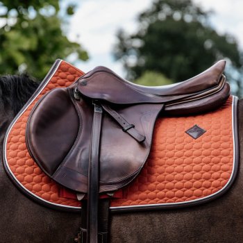 Kentucky Horsewear Schabracke CLASSIC LEATHER orange