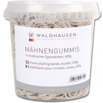 Waldhausen Mähnengummis im Eimer, weiß 400g