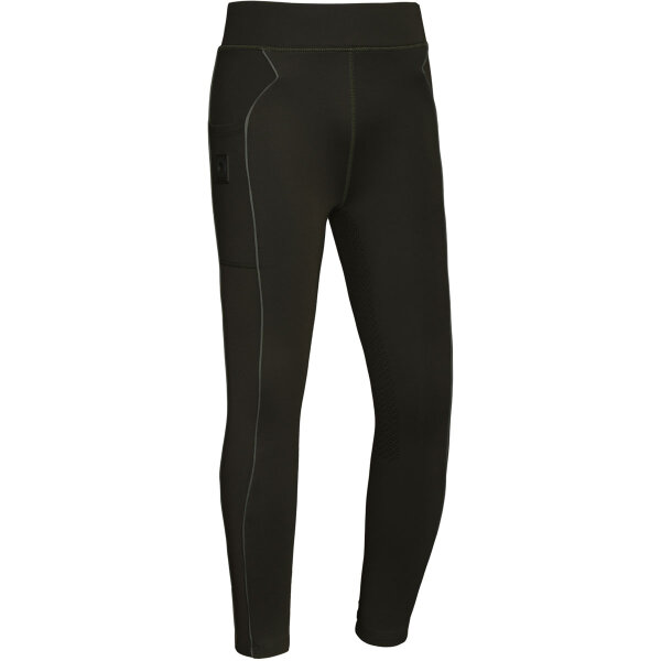 Kingsland Mädchen Reithose KLkacy W F-Tec4 Full-Grip, green black ink