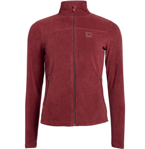 Kingsland Damen Micro-Fleecejacke KLsina, red port royal