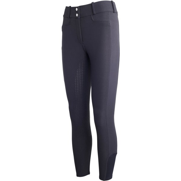 Kingsland Damen Reithose KLkadi W E-Tec Full-Grip, purple winetasting