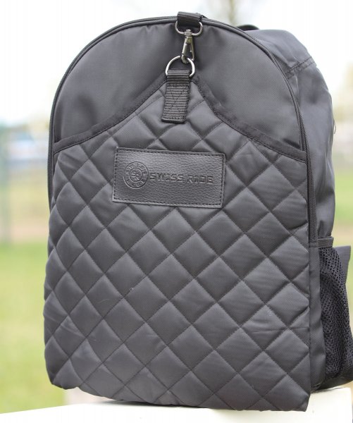 Swiss Ride Rucksack Deluxe schwarz