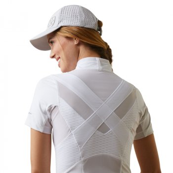 Ariat Damen Turniershirt ASCENT white