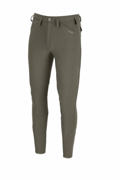 PIKEUR Herren Reithose RODRIGO GRIP Kniebesatz, mud