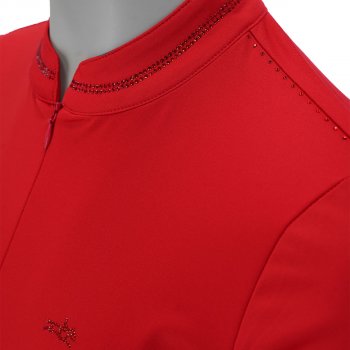 Schockemöhle Sports Damen Trainingsshirt SUMMER PAGE STYLE true red