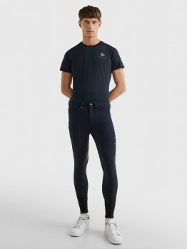 Tommy Hilfiger Herren Kniebesatz Reithose Pro, desert sky