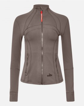 ea.St Damen Jacke LIGHT JERSEY driftwood