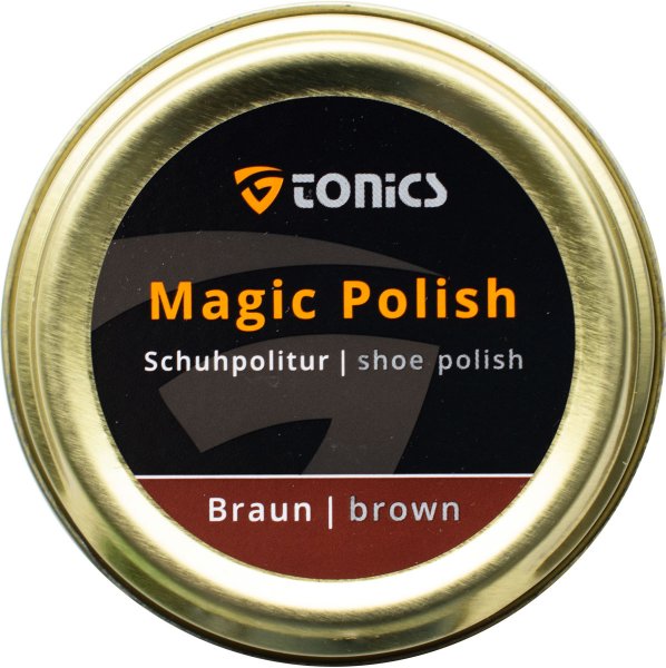 Tonics Schuhpolitur Magic Polish, brown