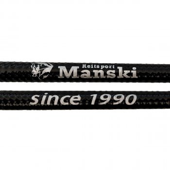 Manski Springgerte CONTACT, Nylongespinst + PU-Contact Griff 60cm