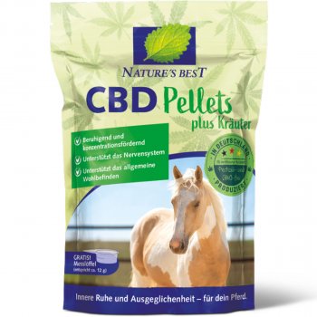 Natures Best CBD Pellets plus Kräuter 675 g