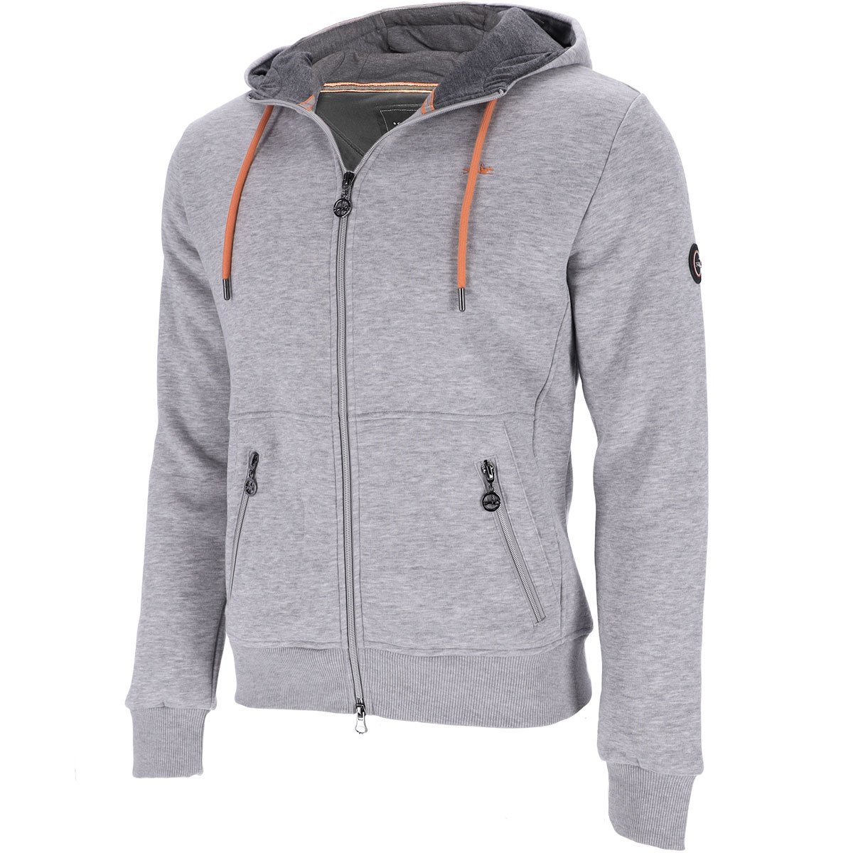Schockemöhle Sports Herren Sweatjacke COLLIN, silver-melange S