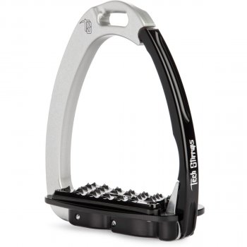 TechStirrups Steigbügel Venice sloped EVO, silver/black