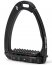 TechStirrups Steigbügel Venice DRESSAGE PLUS, black/black