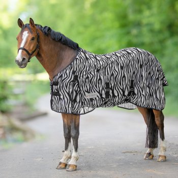 Waldhausen Fliegendecke ZEBRA, schwarz/weiß