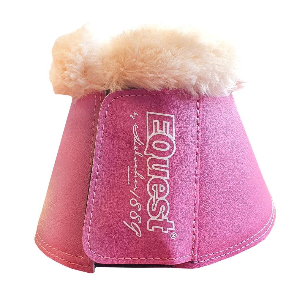 EQuest Hufglocken mit Fell, rose M