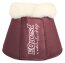 EQuest Hufglocken Soft mit Fell, bordeaux