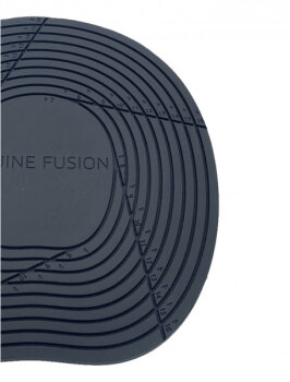 Equine Fusion Dampening Pad, regular, schwarz