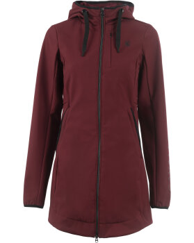 Cavallo Damen Softshellparka CAVALGORJANA dark red