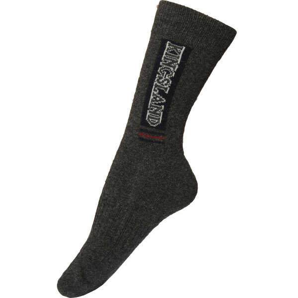 Kingsland Woll-Mix Strümpfe KLedgar, dark grey