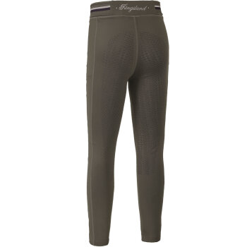 Kingsland Damen Reitleggings KLkattie W F-Tec4 F-Grip, green beluga