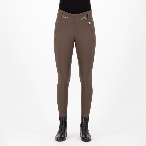 HV Polo Damen Reitleggings Highwaist HVP FAVOURITE FG mocca