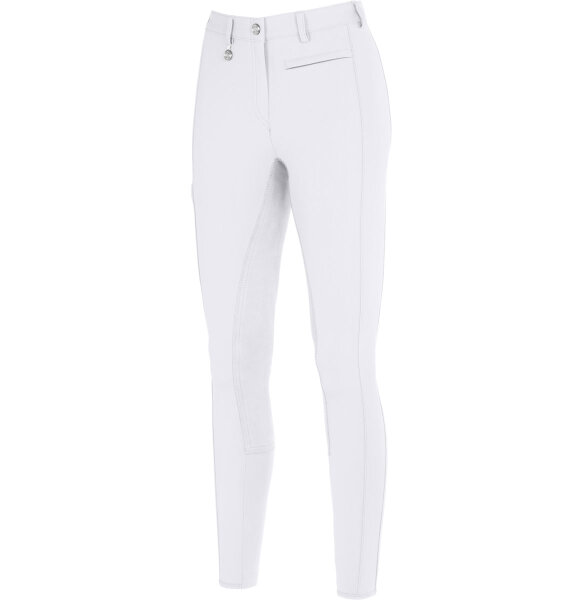 PIKEUR Damen Reithose NEW LUGANA MC Ganzbesatz white