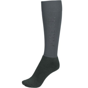 Pikeur Kniestrümpfe STUDS 4733 SPORTS, anthracite