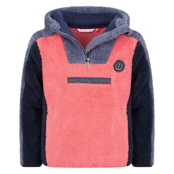 Imperial Riding Kinder Fleece-Sweater IRH FUNKY FURRY navy