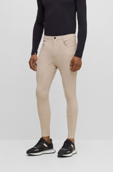 Boss Equestrian Herren Reithose JIM Vollbesatz, beige L