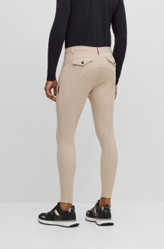 Boss Equestrian Herren Reithose JIM Vollbesatz, beige L