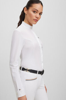 Boss Equestrian Damen Turnierbluse EMMA, white