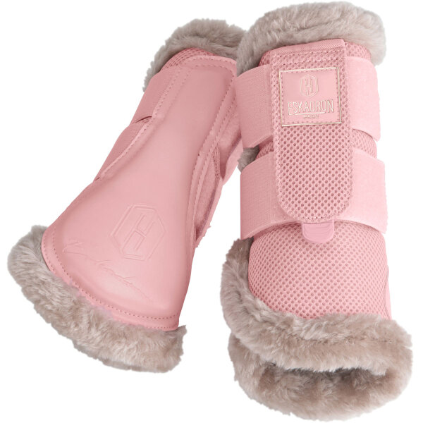 Eskadron Gamaschen MESH FAUXFUR (Heritage 2023) pearl rose