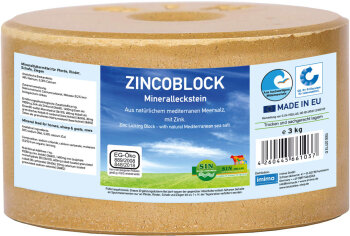 Sin Hellas Mineralleckstein ZINCOBLOCK 3 kg