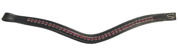 Manski Stirnband CRYSTAL - raspberry