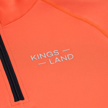 Kingsland Damen Trainingsshirt ½ Zip KLgineva, coral deep sea