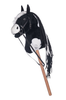 HKM Hobby Horse schwarz/weiß