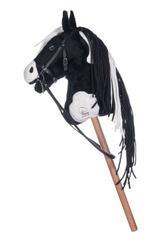 HKM Hobby Horse schwarz/weiß