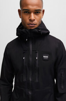 Boss Equestrian Herren Regenjacke NEIL black L