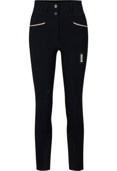 Boss Equestrian Damen Sommer-Reithose HAILEY HIGH WAIST Vollbesatz black