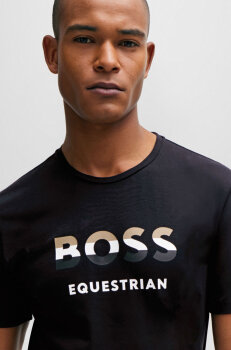 Boss Equestrian Herren T-Shirt PIERCE black